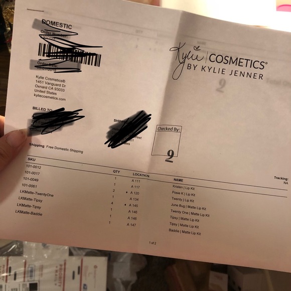 ✨HP✨2 KYLIE AUTHENTIC NEW EYESHADOW PLATTE - Picture 7 of 8